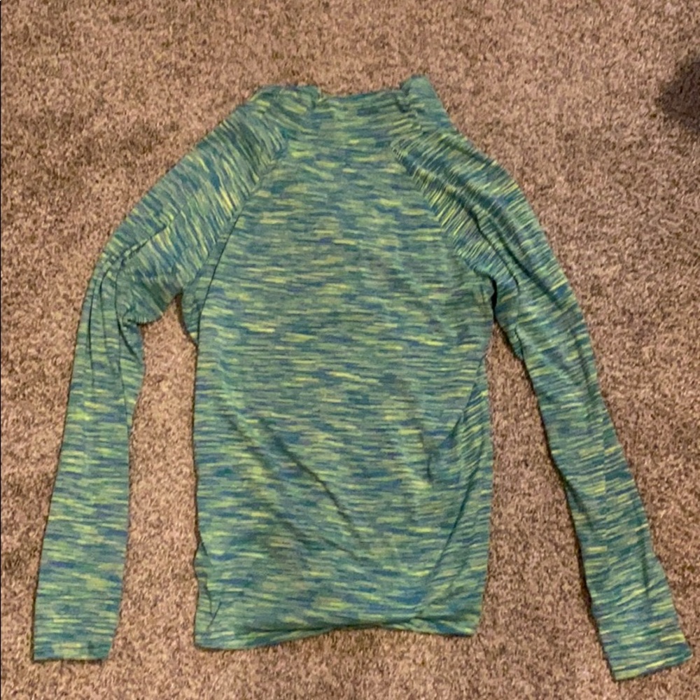 UNDERARMOUR Semifitted QuarterZip multi-green MD
